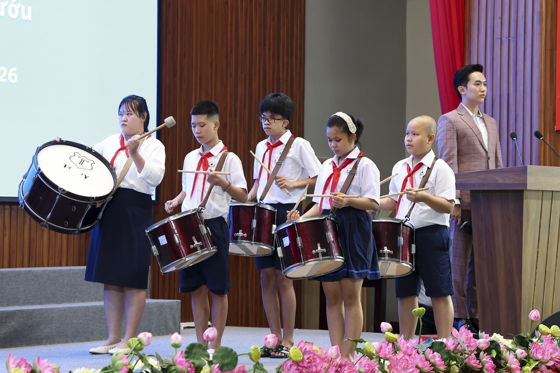 Ngày khai trường ở Bệnh viện Ung Bướu TP.HCM