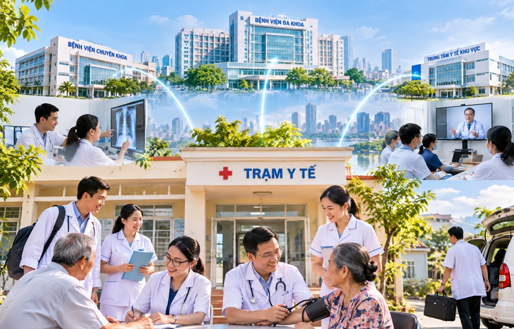 Mỗi trạm y tế ở TP.HCM sẽ có một bệnh viện lớn hỗ trợ