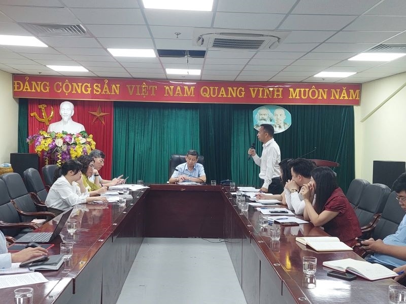 Cuc TDTT Viet Nam lam viec voi Khu Lien hop The thao Quoc gia hinh anh