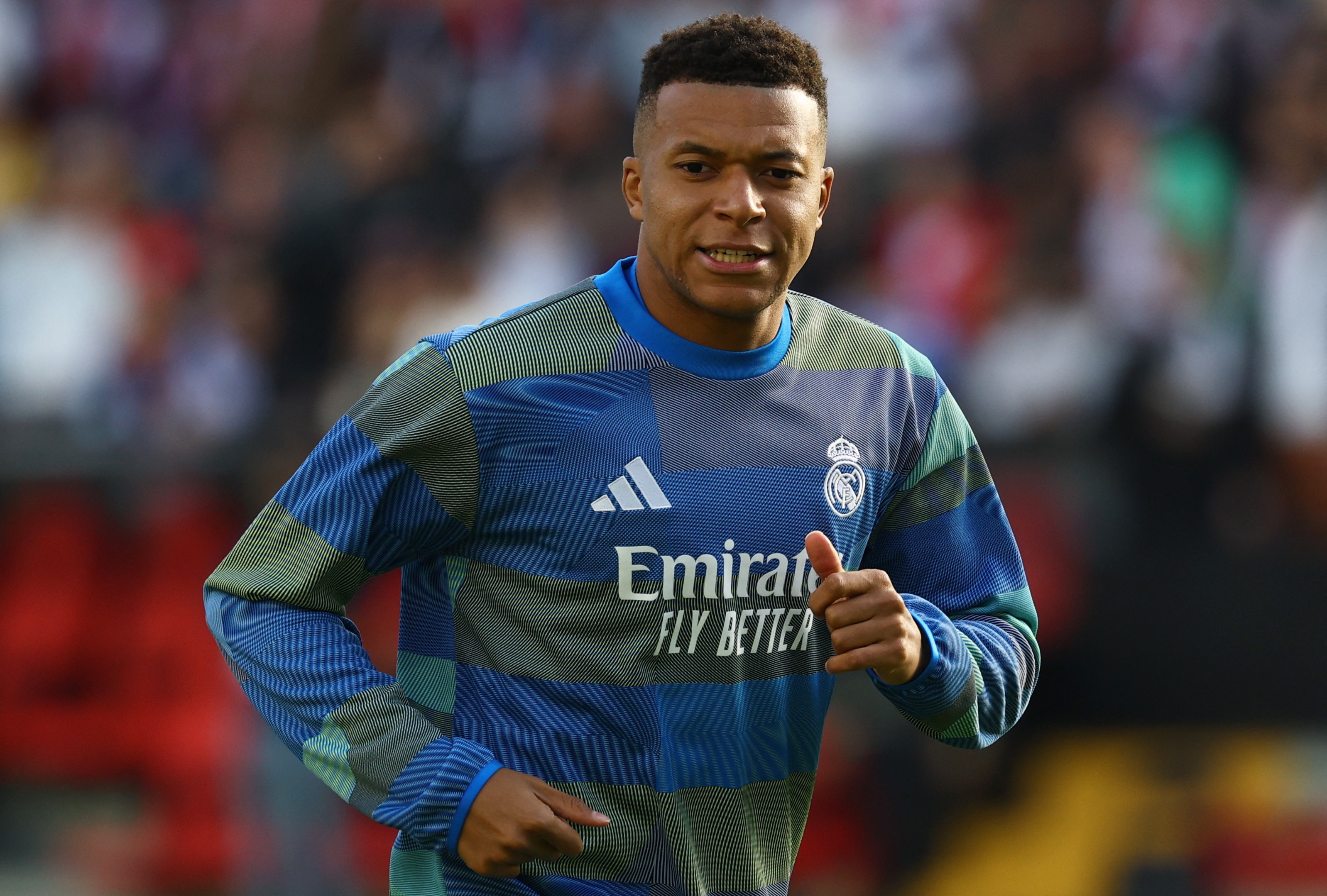 Rayo 0-0 Real Madrid: Mbappe bi phong toa hinh anh