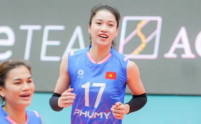 Viet Nam vao ban ket giai bong chuyen nu Shanghai Future Stars 2025 hinh anh