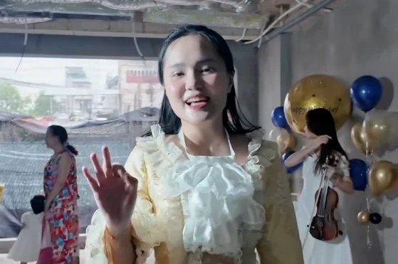 Vo Duy Manh to chuc sinh nhat 'doc la' cho chong hinh anh