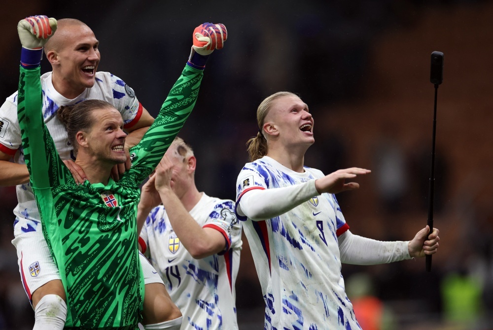 Na Uy tro lai bang tieng gam cua Haaland hinh anh