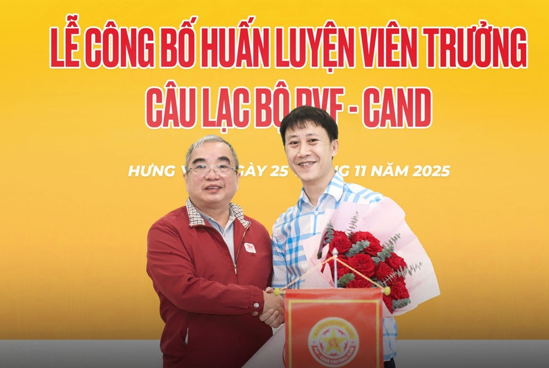 Hai nhiem vu dau tien cua HLV Nguyen Thanh Cong voi PVF-CAND hinh anh