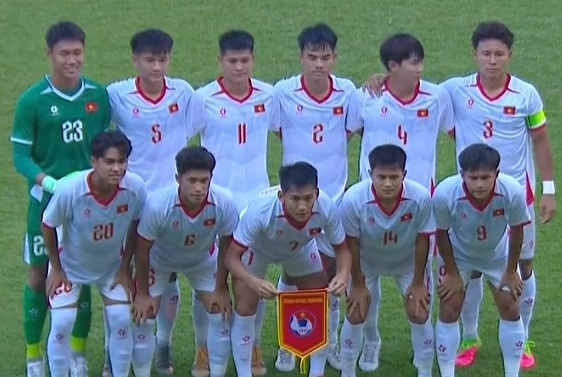 U19 Viet Nam de bep Myanmar hinh anh