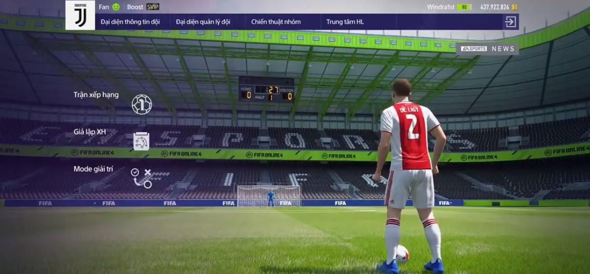 De Ligt la su lua chon tuyet voi trong FIFA Online 4 hinh anh