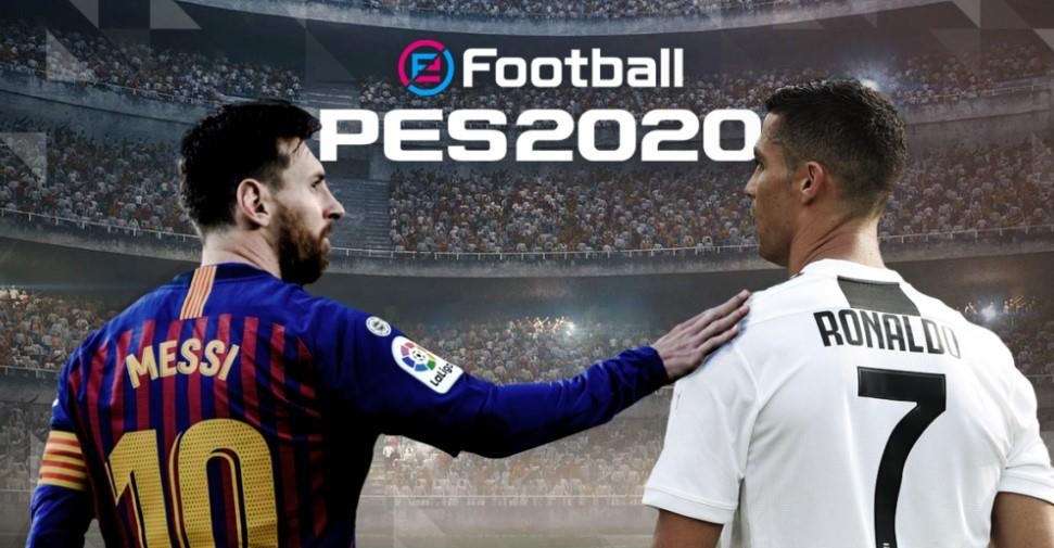 ronaldo bi danh gia kem hon messi trong pes 2020 anh 1