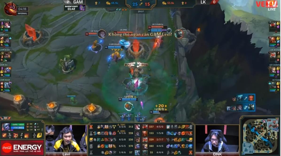 gam huy diet lk trong tran sieu kinh dien lmht vn anh 2