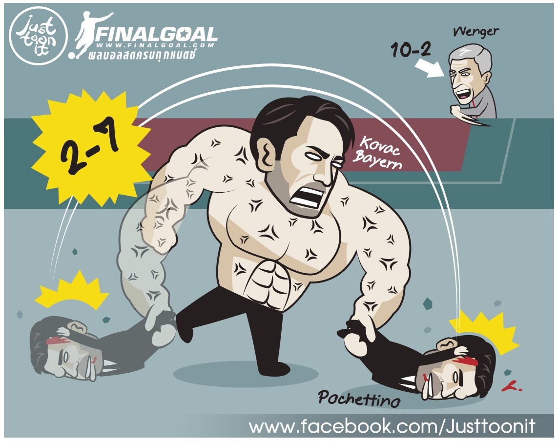 biem hoa wenger ha he khi bayern vui dap tottenham anh 1