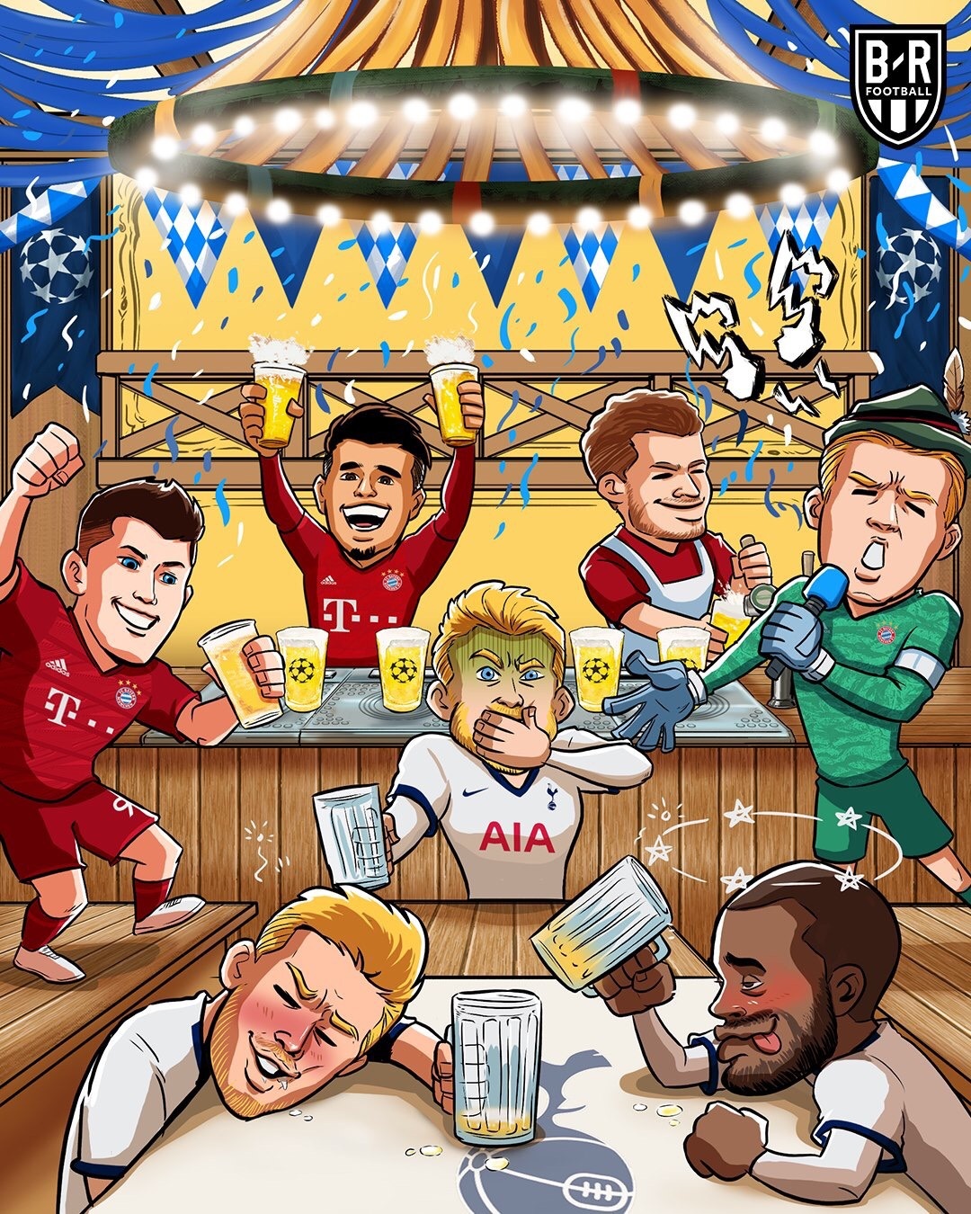 biem hoa wenger ha he khi bayern vui dap tottenham anh 4