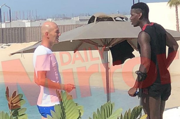 zidane gặp pogba ảnh 1 zidane gap pogba anh 1