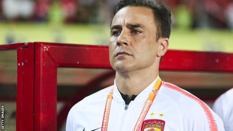 Cannavaro tro lai ghe huan luyen sau khi tu kiem diem hinh anh