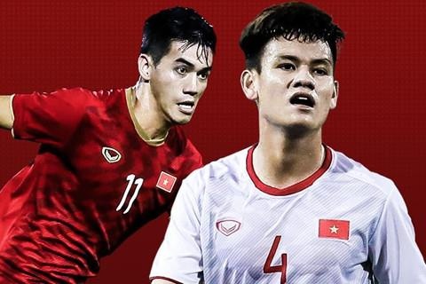 Tien Linh ket noi voi Tan Tai o U22 Viet Nam hinh anh