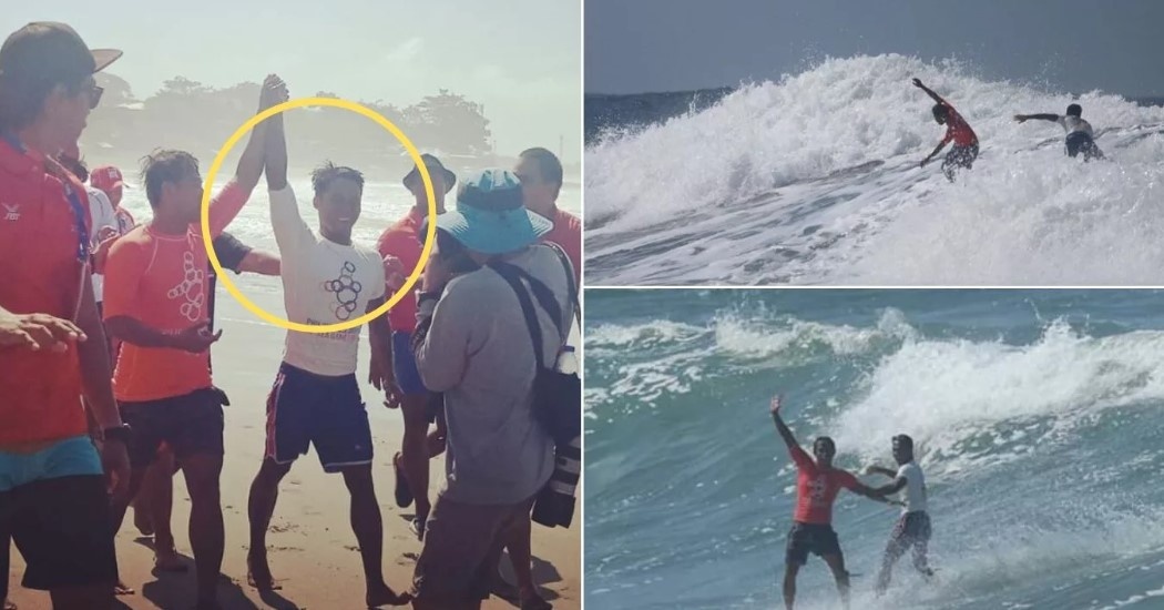 vđv lướt sóng cứu đối thủ ảnh 1 vdv luot song cuu doi thu anh 1