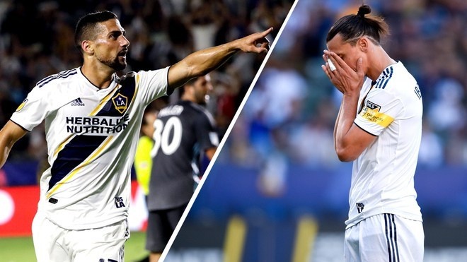 Cau thu LA Galaxy muon coi giay roi san khi da cung Ibra hinh anh