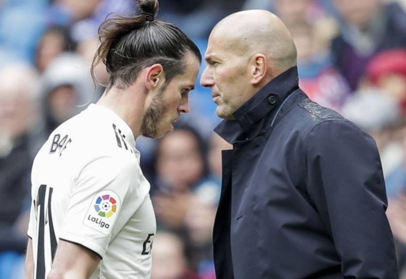 Bale to thai do cung ran voi HLV Zidane hinh anh