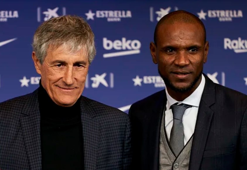 Barca sa thai Giam doc The thao Eric Abidal hinh anh