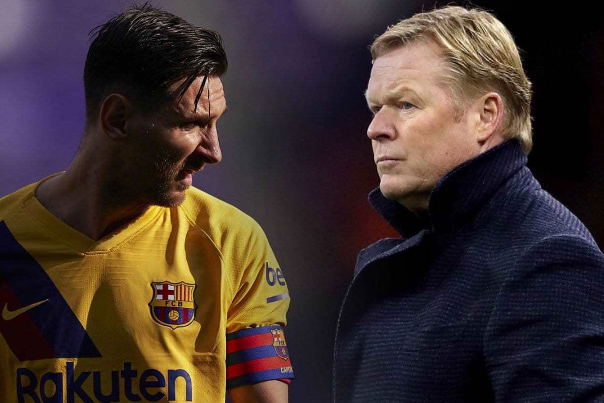 Koeman thach thuc Messi de lam nen lich su Barca hinh anh
