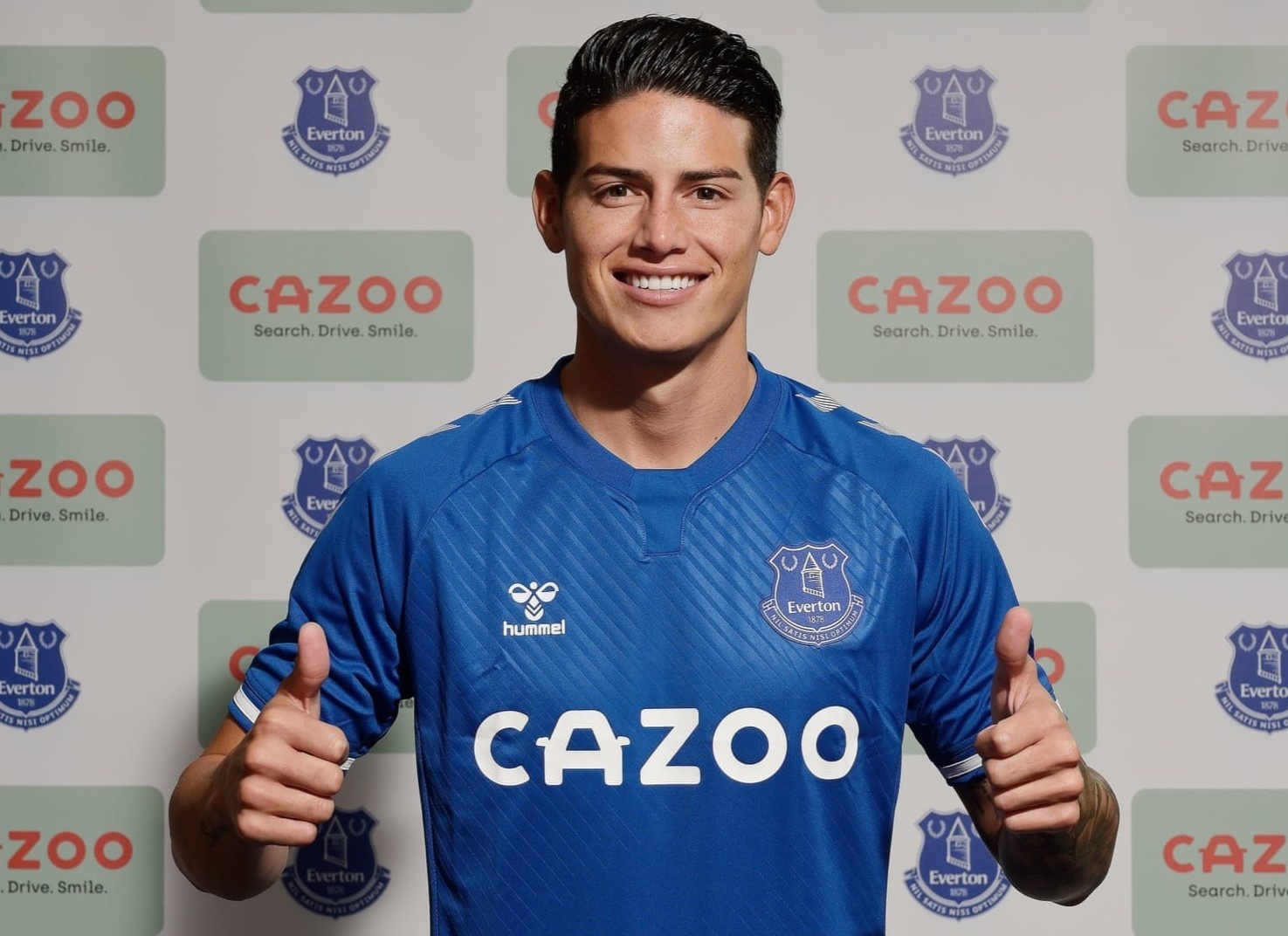 James Rodriguez tiet lo ly do gia nhap Everton hinh anh