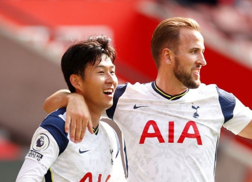 Son Heung-min va Kane lap ky tich o Premier League hinh anh
