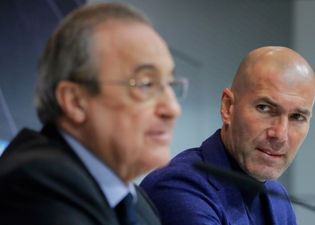 Khi Perez va Zidane doi dien ngay khon kho hinh anh