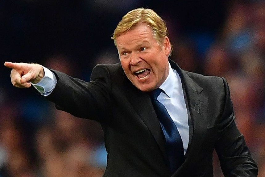 HLV Koeman noi gian vi Messi lien tuc bi PSG cheo keo hinh anh