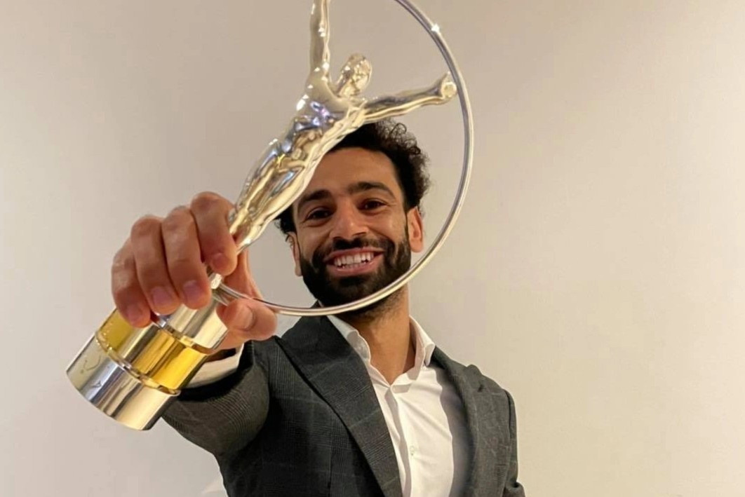 Salah duoc vinh danh o giai The thao The gioi hinh anh