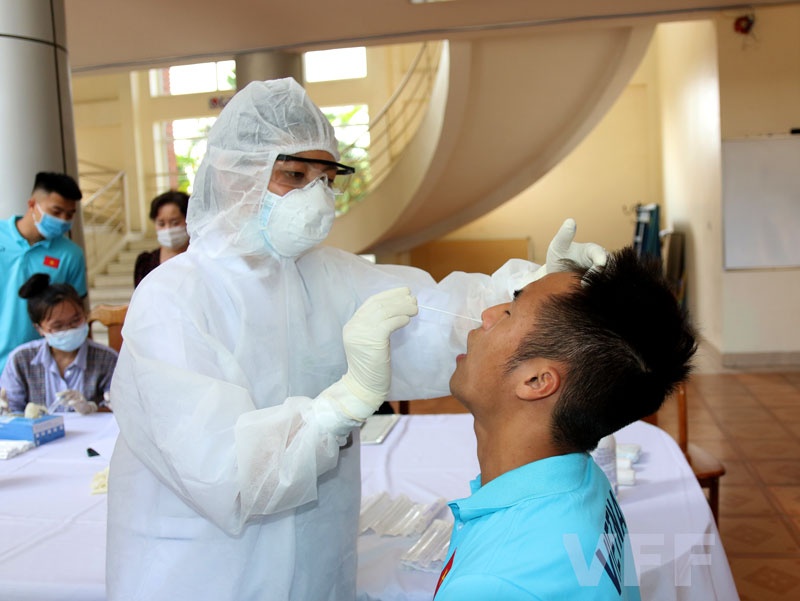 u22 viet nam xet nghiem covid-19 anh 5