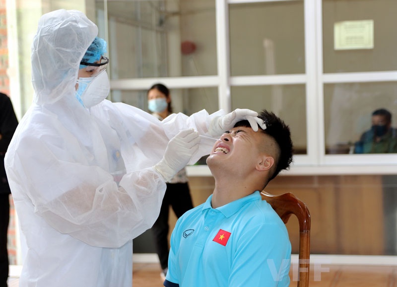 u22 viet nam xet nghiem covid-19 anh 3
