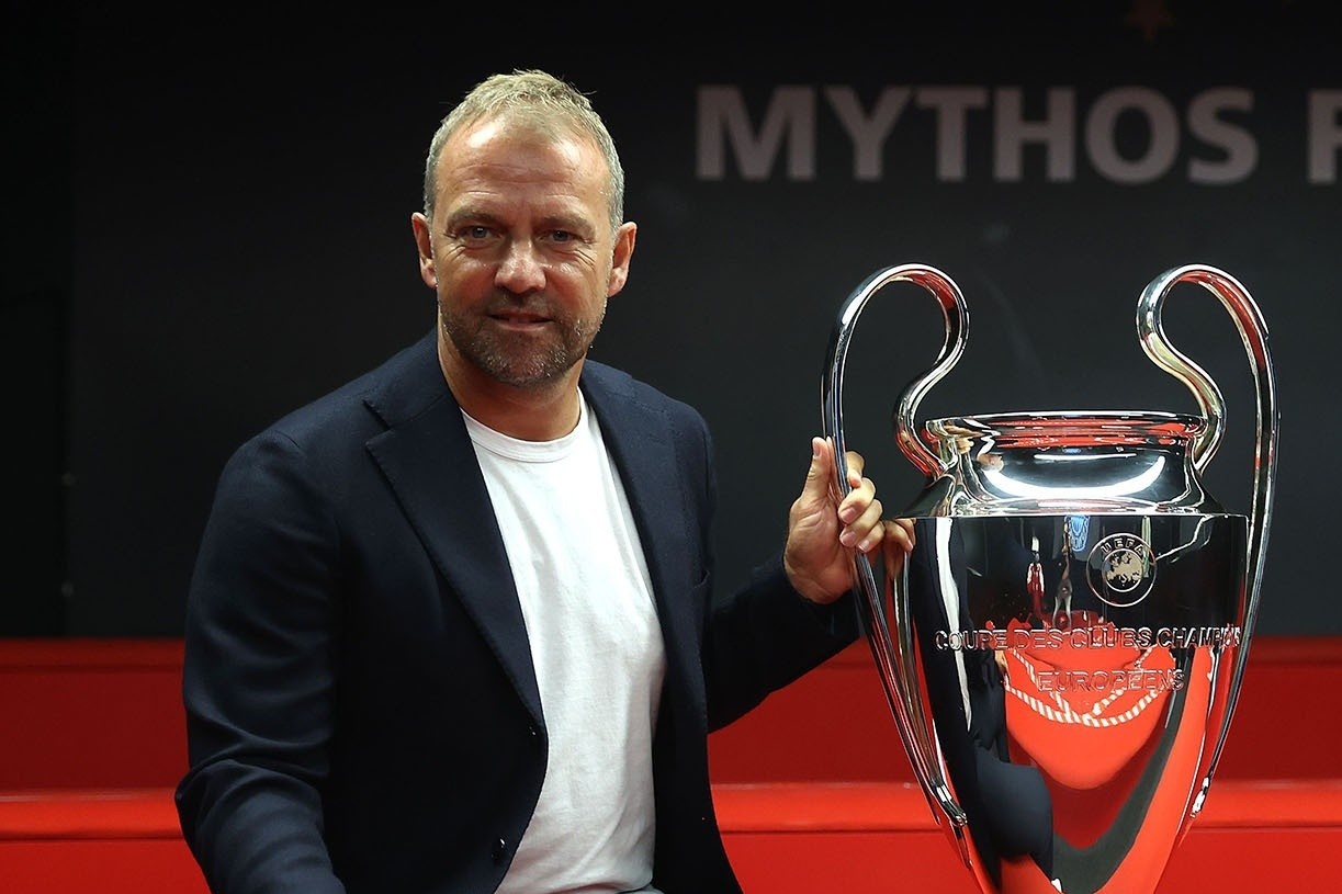 Barca muon bo nhiem Hansi Flick hinh anh