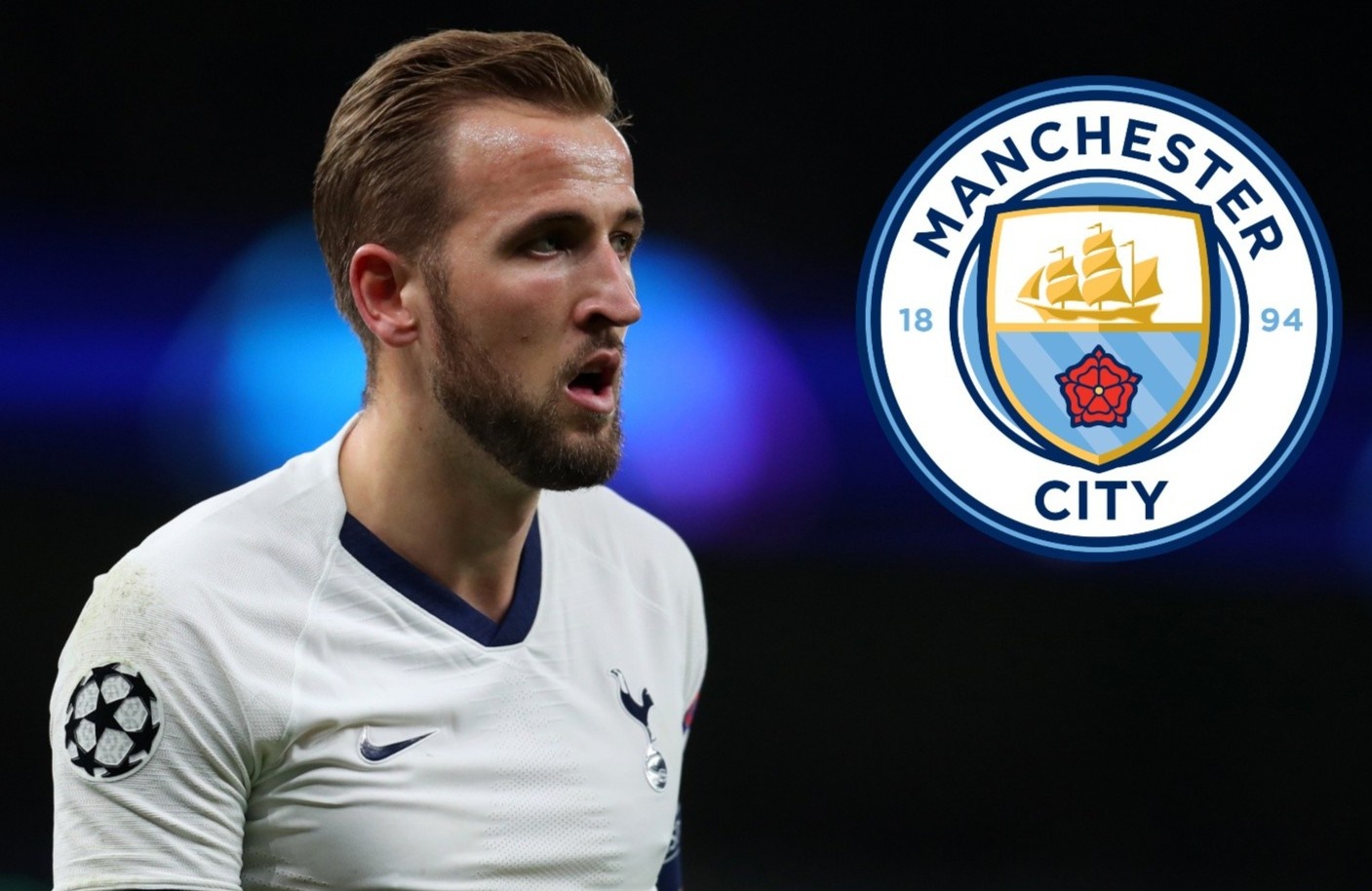 Man City len ke hoach mua Harry Kane hinh anh