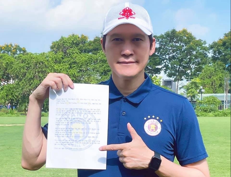 HLV nguoi Han Quoc viet thu dong vien hoc tro o tuyen Viet Nam hinh anh