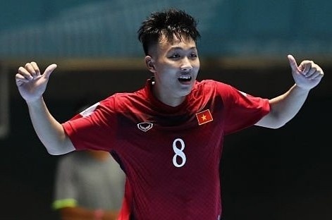 'Gap Brazil o World Cup, tuyen futsal Viet Nam van giu muc tieu' hinh anh
