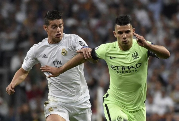 James Rodriguez dong cam voi Aguero khi Messi ra di hinh anh