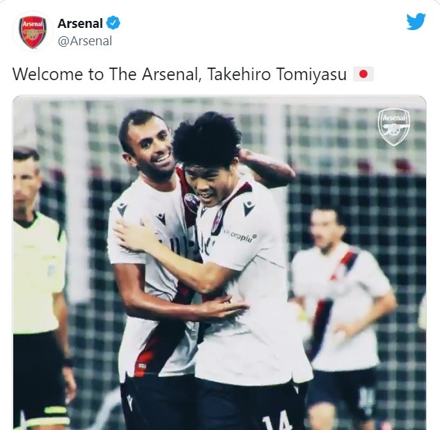 arsenal chieu mo tomiyasu anh 1
