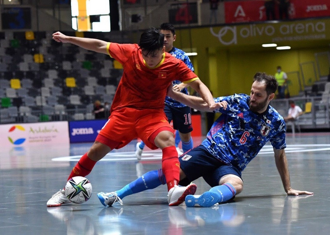 Tuyen futsal Viet Nam nang cao ban linh truoc World Cup hinh anh