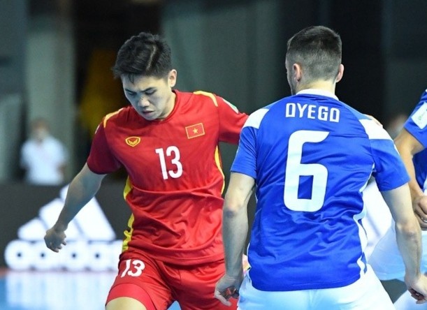 Tuyen futsal Viet Nam hy vong vao ky tich truoc CH Czech hinh anh