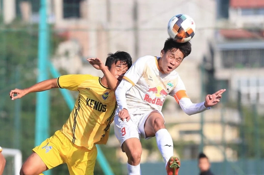 HAGL thi dau that vong o vong loai U21 Quoc gia 2021 hinh anh