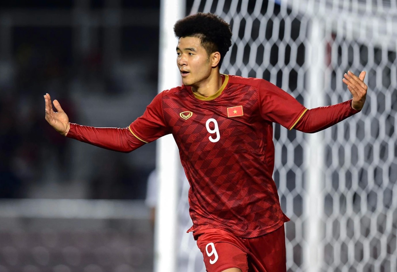 Doi hinh toan tan binh cua CLB Binh Dinh hinh anh