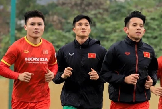 Tuyen Viet Nam tap buoi dau tien sau ky nghi hinh anh