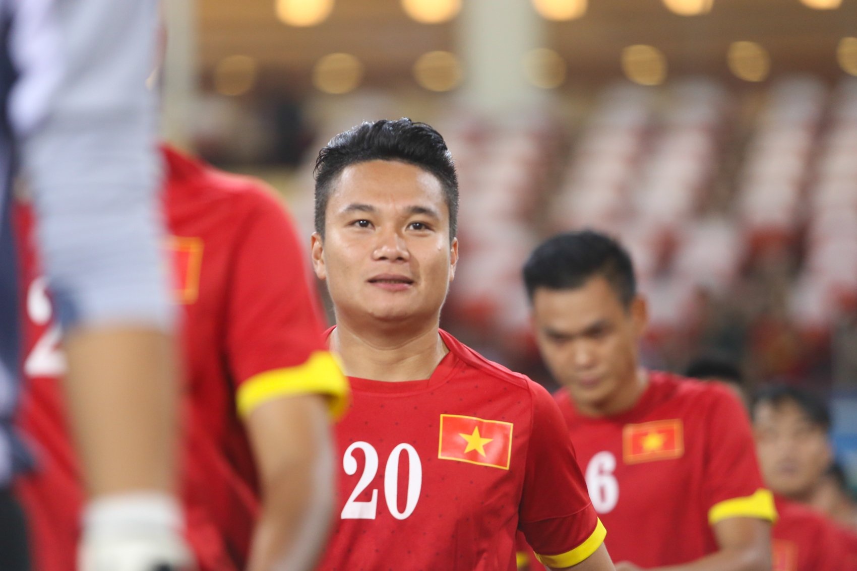 Tuyen Viet Nam vang Phi Son truoc tran gap Trung Quoc hinh anh