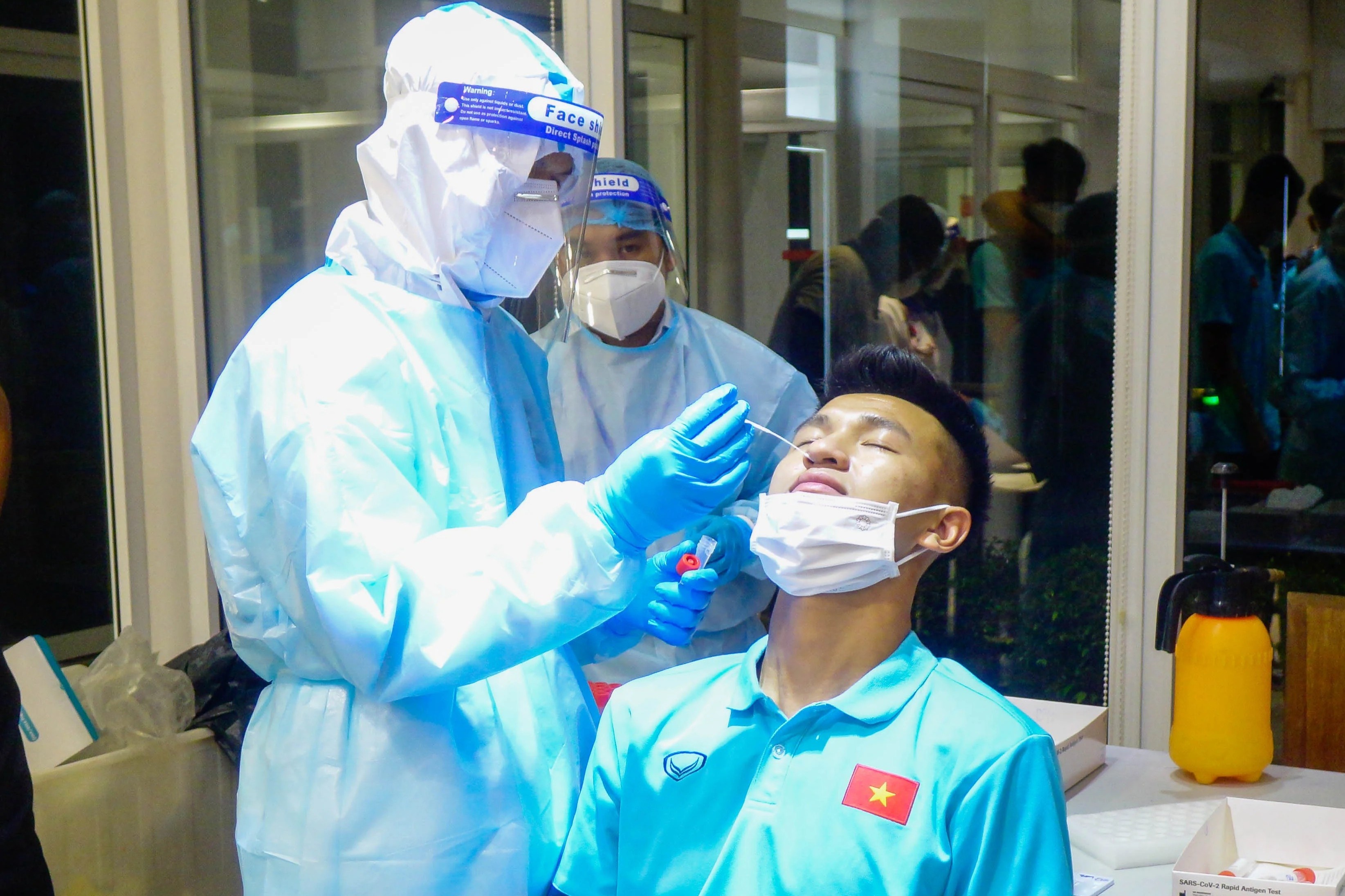 U23 Viet Nam am tinh voi Covid-19, san sang tap luyen o Campuchia hinh anh