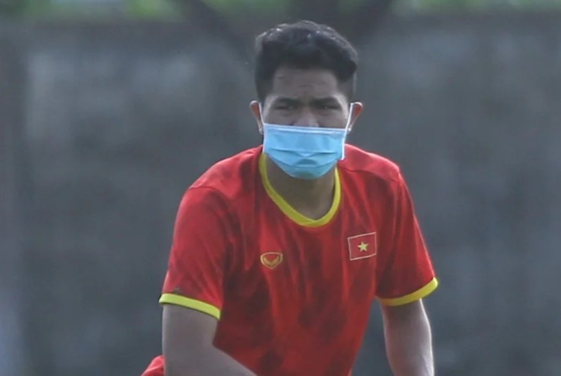 Buoi tap cua U23 Viet Nam truoc tran gap Thai Lan hinh anh