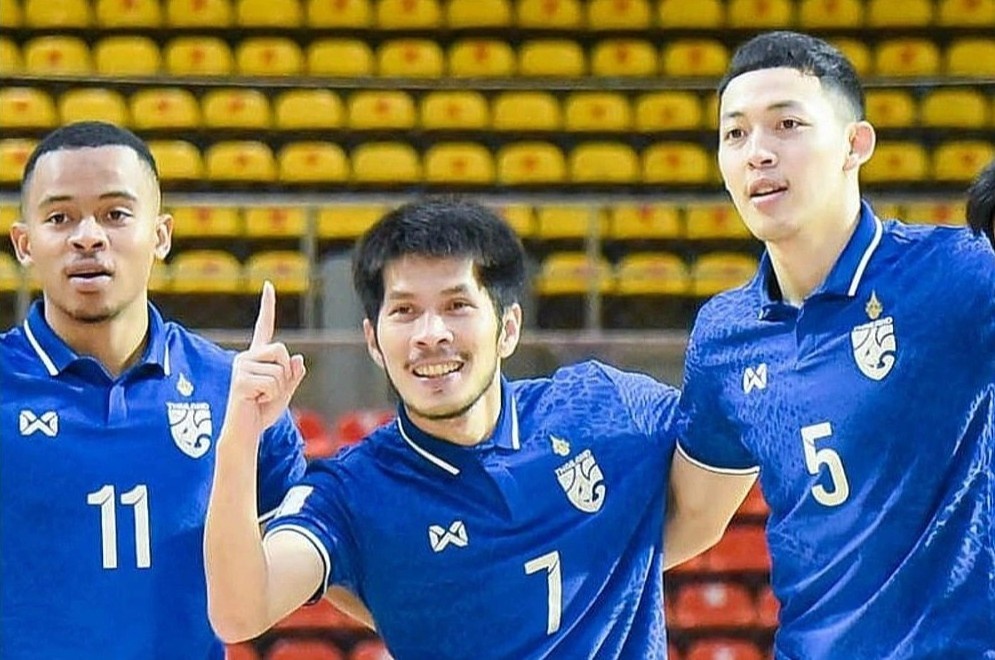 Tuyen futsal Thai Lan thang 13-0 o giai vo dich Dong Nam A hinh anh