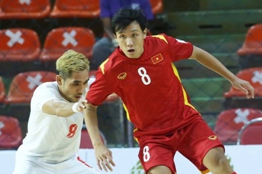 Tuyen futsal Viet Nam bi Myanmar cam hoa hinh anh