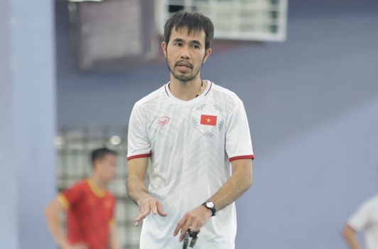 Tuyen futsal Viet Nam bo sung 2 nhan to moi cho SEA Games 31 hinh anh