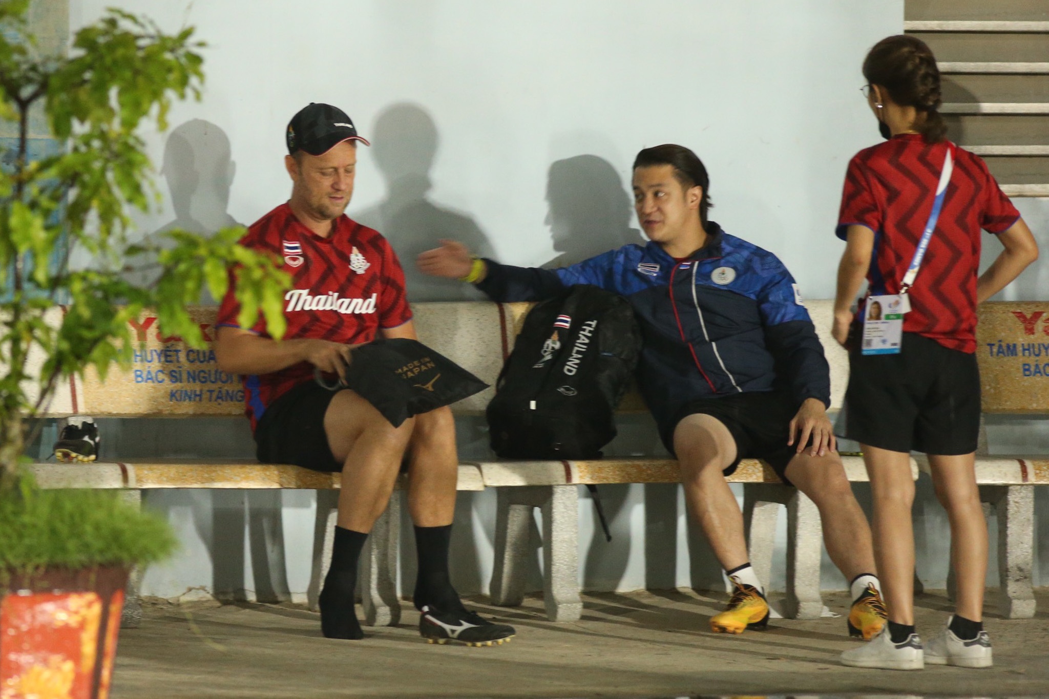 u23 thai lan tap trong mua anh 1