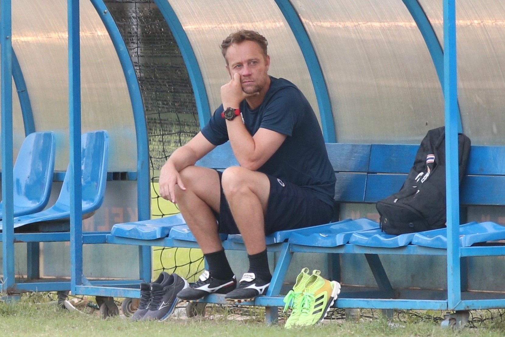 HLV Polking che san tap tai Nam Dinh hinh anh