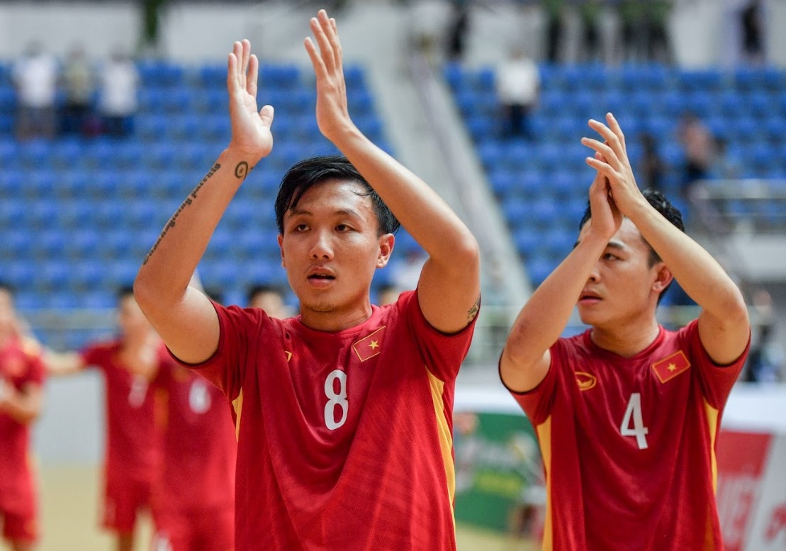 Tuyen futsal Viet Nam can hoa Thai Lan de gianh HCV SEA Games hinh anh