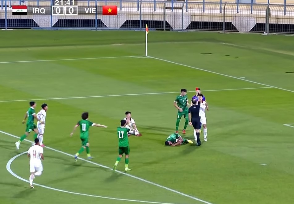 u23 viet nam vs iraq anh 1